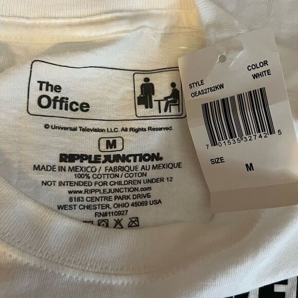 The Office How The Turntables Graphic Tee NWT M - Picture 4 of 4